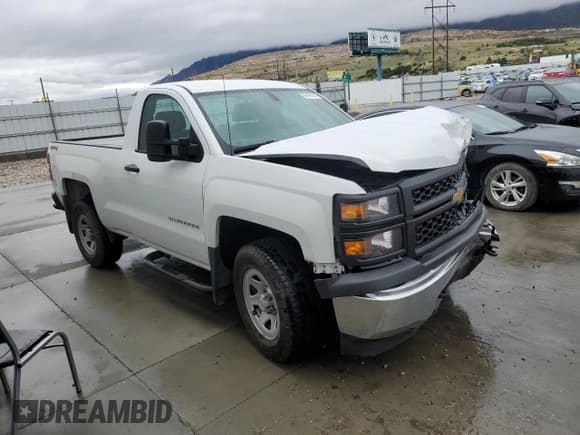 ✅ 2014 Chevrolet Silverado 1500 Work Truck • VIN: 1GCNKPEH7EZ411308 • Lot: 86406265. Listed on Copart with 96,540 mi. Free auction sales archive from the USA and detailed vehicle history report at DreamBid. Image 4.