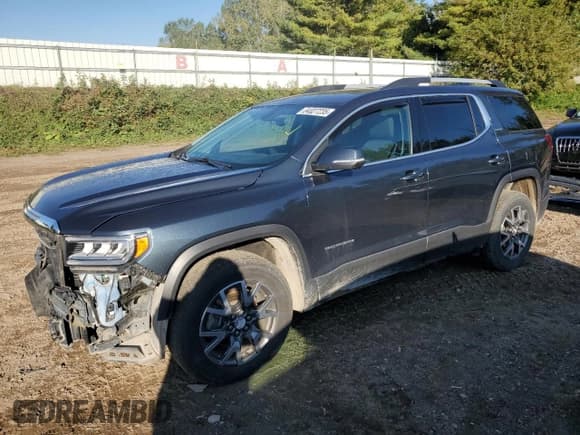 ✅ 2020 GMC Acadia SLE • VIN: 1GKKNRLS0LZ215068 • Лот: 84027235. Опубликован ранее на Copart с пробегом 53 323 миль. Бесплатный доступ к архиву аукционных продаж из США и подробный отчёт об истории автомобиля на DreamBid. Изображение 1.