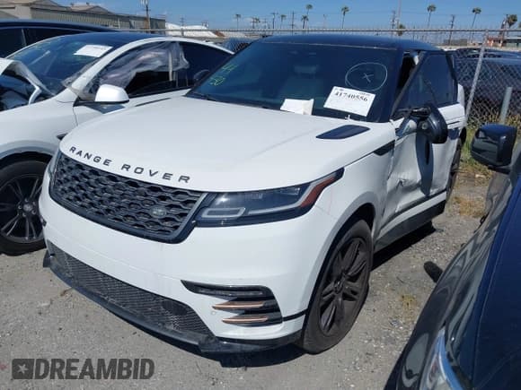 ✅ 2022 Land Rover Range Rover Velar R-Dynamic S • VIN: SALYT2EX2NA343415 • Lot: 41740556. Listed on IAAI with 22,626 mi. Free auction sales archive from the USA and detailed vehicle history report at DreamBid. Image 18.