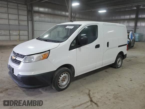 2015 Chevrolet City Express Cargo LS z VIN 3N63M0YN2FK703552, wystawiony jako Copart lot #42833415 z przebiegiem Nie podano mil oraz Czysty tytuł • Clean title. Historia ofert i sprzedaży dostępna na DreamBid. Obrazek 1.