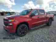 2022 Chevrolet Silverado 1500 Custom z VIN 3GCPYBEK6NG164756, wystawiony jako Copart lot #85882015 z przebiegiem 32 895 mil mil oraz Szkoda całkowita • Salvage title. Historia ofert i sprzedaży dostępna na DreamBid. Obrazek 1.