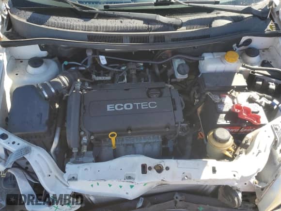 2009 Chevrolet Aveo 1LT with VIN KL1TD56E49B608565, listed as a Copart auction lot 90662455 with 48,984 mi miles and Salvage title. Bid and sale history available at DreamBid. Image 11.