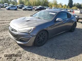 ✅ 2013 Hyundai Genesis Coupe Track • VIN: KMHHU6KJ5DU091888 • Lot: 82556775. Listed on Copart with 89,525 mi. Free auction sales archive from the USA and detailed vehicle history report at DreamBid. Image 1.