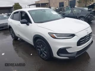 ✅ 2024 Honda HR-V Sport • VIN: 3CZRZ2H58RM749030 • Lot: 43385202. Listed on IAAI with 40,382 mi. Free auction sales archive from the USA and detailed vehicle history report at DreamBid. Image 1.