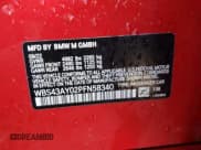 ✅ 2023 BMW M3 Competition xDrive • VIN: WBS43AY02PFN58340 • Lot: 45083994. Listed on Copart with 20,042 mi. Free auction sales archive from the USA and detailed vehicle history report at DreamBid. Image 13.