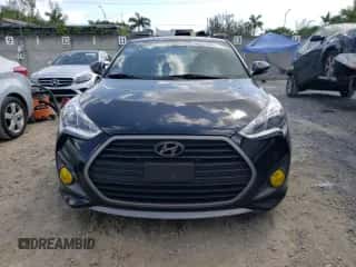 2016 Hyundai Veloster Turbo z VIN KMHTC6AE7GU297333, wystawiony jako Copart lot #46381894 z przebiegiem 47 881 mil mil oraz . Historia ofert i sprzedaży dostępna na DreamBid. Obrazek 5.
