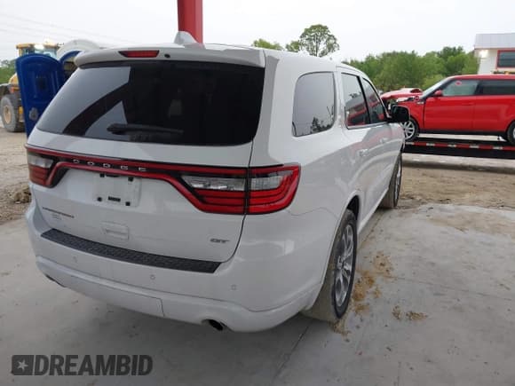✅ 2020 Dodge Durango GT • VIN: 1C4RDHDG5LC259426 • Lot: 41655566. Listed on IAAI with 53,063 mi. Free auction sales archive from the USA and detailed vehicle history report at DreamBid. Image 4.