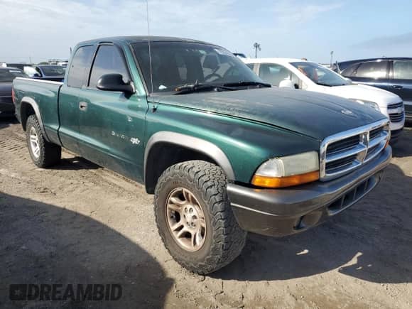 2002 Dodge Dakota z VIN 1B7GG12X52S705975, wystawiony jako Copart lot #75224734 z przebiegiem 150 441 mil mil oraz Szkoda całkowita • Salvage title. Historia ofert i sprzedaży dostępna na DreamBid. Obrazek 4.