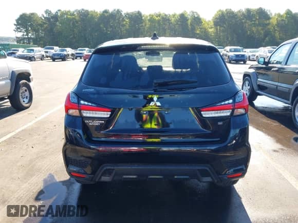 2022 Mitsubishi Outlander SE with VIN JA4APVAU4NU019031, listed as a IAAI auction lot 43127291 with 58,673 mi miles and . Bid and sale history available at DreamBid. Image 16.