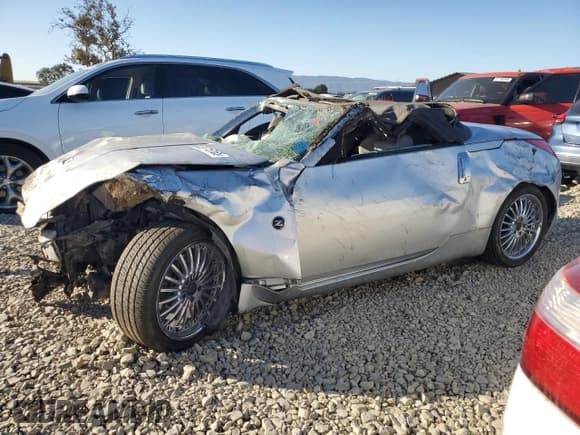 ✅ 2006 Nissan 350Z Grand Touring • VIN: JN1AZ36AX6M451355 • Lot: 81716165. Listed on Copart with 98,864 mi. Free auction sales archive from the USA and detailed vehicle history report at DreamBid. Image 1.