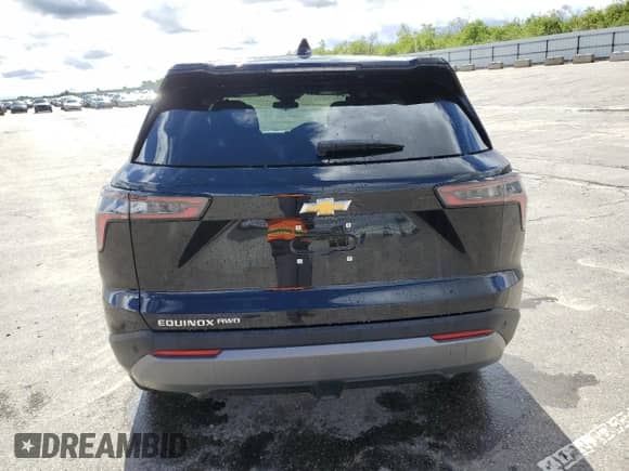 2025 Chevrolet Equinox AWD LT with VIN 3GNAXPEG1SL277719, listed as a Copart auction lot 49287695 with 267 mi miles and Clean title. Bid and sale history available at DreamBid. Image 6.