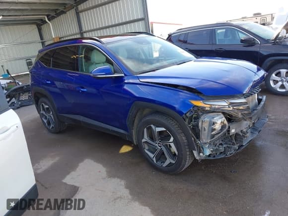 ✅ 2023 Hyundai Tucson Limited • VIN: 5NMJECAE2PH258242 • Lot: 43605319. Listed on IAAI with 62,193 mi. Free auction sales archive from the USA and detailed vehicle history report at DreamBid. Image 1.