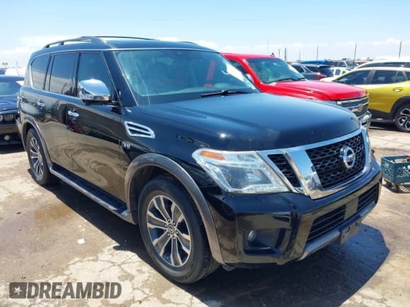 ✅ 2019 Nissan Armada SL • VIN: JN8AY2ND2KX009057 • Lot: 42660915. Listed on IAAI with 97,612 mi. Free auction sales archive from the USA and detailed vehicle history report at DreamBid. Image 1.