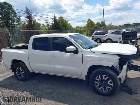✅ 2024 Nissan Frontier SV • VIN: 1N6ED1EK3RN634443 • Lot: 43102421. Listed on IAAI with 16,339 mi. Free auction sales archive from the USA and detailed vehicle history report at DreamBid. Image 13.