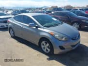 ✅ 2013 Hyundai Elantra GLS • VIN: KMHDH4AE7DU941791 • Lot: 43486485. Listed on IAAI with 154,936 mi. Free auction sales archive from the USA and detailed vehicle history report at DreamBid. Image 1.