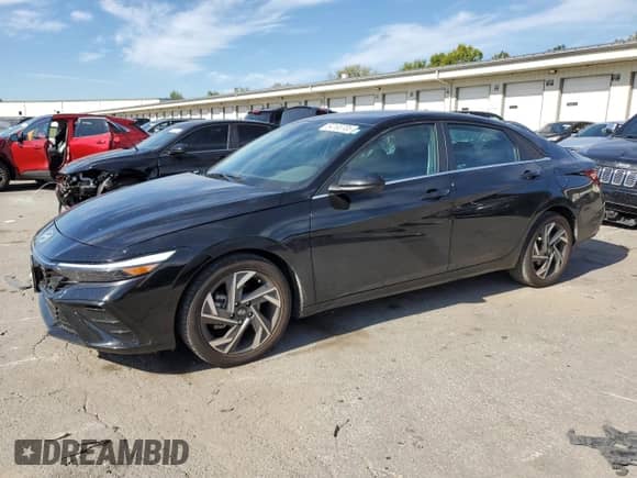 2024 Hyundai Elantra SEL z VIN KMHLS4DG6RU696709, wystawiony jako Copart lot #84183705 z przebiegiem 26 996 mil mil oraz Szkoda całkowita • Salvage title. Historia ofert i sprzedaży dostępna na DreamBid. Obrazek 1.