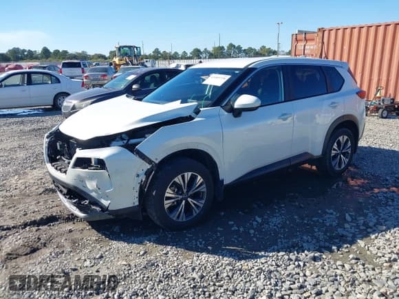 ✅ 2023 Nissan Rogue SV • VIN: JN8BT3BA9PW435957 • Lot: 43489738. Listed on IAAI with 19,206 mi. Free auction sales archive from the USA and detailed vehicle history report at DreamBid. Image 2.
