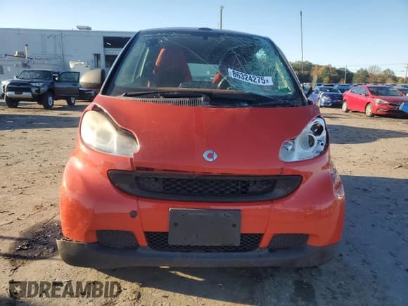 ✅ 2008 Smart fortwo Passion • VIN: WMEEK31X58K129009 • Lot: 86324275. Listed on Copart with 27,168 mi. Free auction sales archive from the USA and detailed vehicle history report at DreamBid. Image 5.