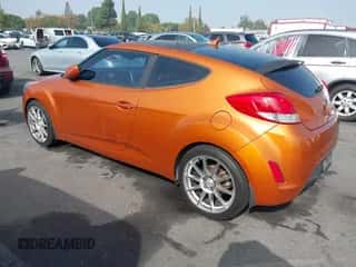 2013 Hyundai Veloster w/Black Int with VIN KMHTC6AD5DU172737, listed as a IAAI auction lot 43608051 with 158,193 mi miles and . Bid and sale history available at DreamBid. Image 3.