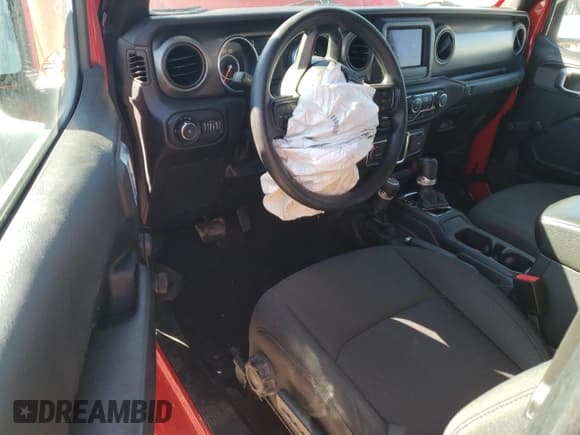 ✅ 2022 Jeep Wrangler Willys Sport • VIN: 1C4GJXAN8NW246054 • Lot: 43155835. Listed on Copart with 31,384 mi. Free auction sales archive from the USA and detailed vehicle history report at DreamBid. Image 8.