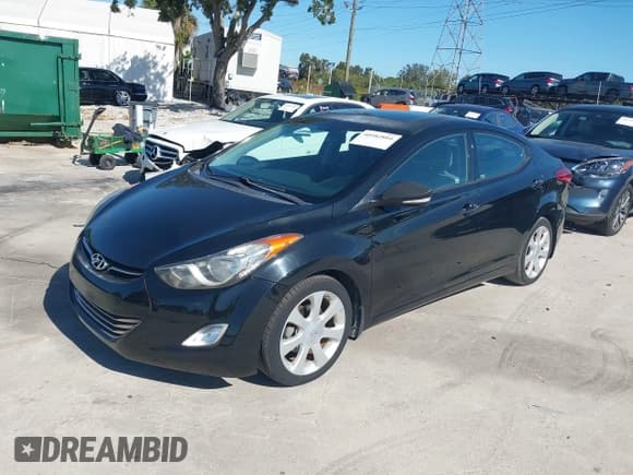 ✅ 2013 Hyundai Elantra Limited • VIN: 5NPDH4AE7DH404837 • Лот: 40582804. Опубликован ранее на IAAI с пробегом 57 857 миль. Бесплатный доступ к архиву аукционных продаж из США и подробный отчёт об истории автомобиля на DreamBid. Изображение 2.