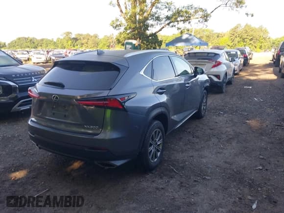 ✅ 2020 Lexus NX 300 • VIN: JTJDARDZ1L5007572 • Lot: 42550880. Listed on IAAI with 98,064 mi. Free auction sales archive from the USA and detailed vehicle history report at DreamBid. Image 4.
