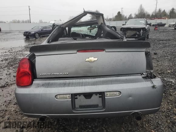 ✅ 2006 Chevrolet Monte Carlo LTZ • VIN: 2G1WN161569243523 • Lot: 43474385. Listed on Copart with Not provided. Free auction sales archive from the USA and detailed vehicle history report at DreamBid. Image 6.