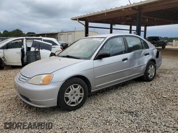 ✅ 2001 Honda Civic LX • VIN: 2HGES15541H537382 • Lot: 67615785. Listed on Copart with 171,728 mi. Free auction sales archive from the USA and detailed vehicle history report at DreamBid. Image 1.