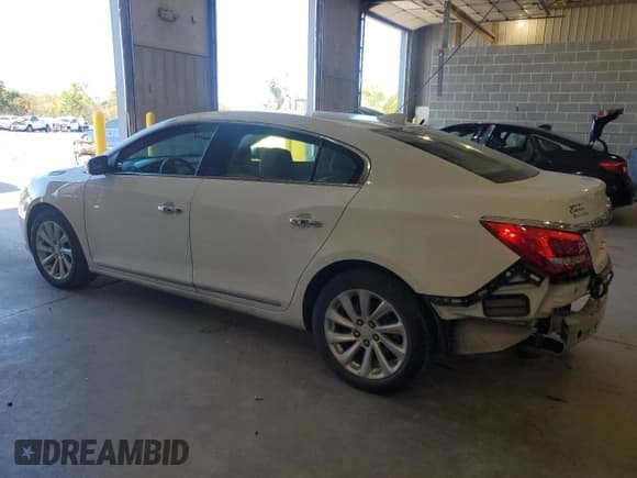 ✅ 2015 Buick LaCrosse Leather • VIN: 1G4GB5G36FF152341 • Лот: 87079505. Опубликован ранее на Copart с пробегом 87 162 миль. Бесплатный доступ к архиву аукционных продаж из США и подробный отчёт об истории автомобиля на DreamBid. Изображение 2.