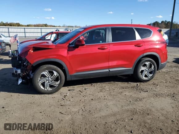 ✅ 2021 Hyundai Santa Fe SE • VIN: 5NMS1DAJ6MH369648 • Lot: 86820195. Listed on Copart with 37,187 mi. Free auction sales archive from the USA and detailed vehicle history report at DreamBid. Image 1.