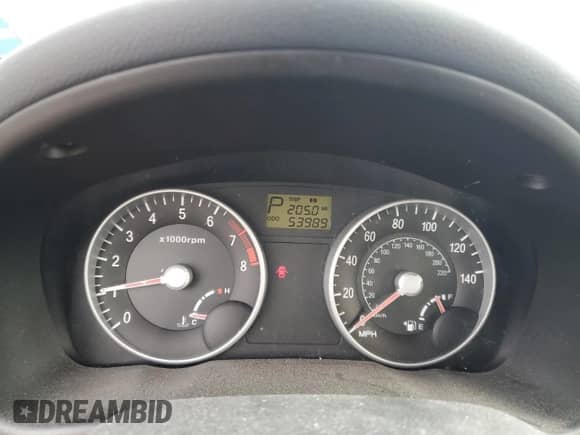 2007 Hyundai Accent GLS с VIN KMHCN46C07U108771, выставлен на аукционе Copart как лот 75452114 с пробегом 53 989 миль миль и Списание • Salvage title. История ставок и продаж доступна на DreamBid. Изображение 9.