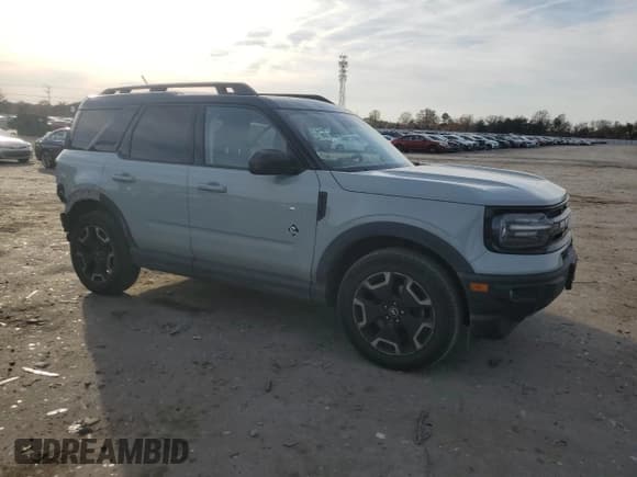 ✅ 2022 Ford Bronco Sport Outer Banks • VIN: 3FMCR9C68NRD98813 • Lot: 91402575. Listed on Copart with 74,315 mi. Free auction sales archive from the USA and detailed vehicle history report at DreamBid. Image 4.