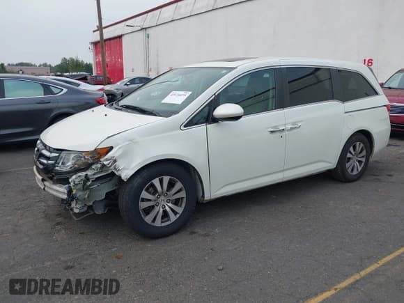 ✅ 2017 Honda Odyssey EX-L • VIN: 5FNRL5H64HB015375 • Лот: 43126075. Опубликован ранее на IAAI с пробегом 110 499 миль. Бесплатный доступ к архиву аукционных продаж из США и подробный отчёт об истории автомобиля на DreamBid. Изображение 2.