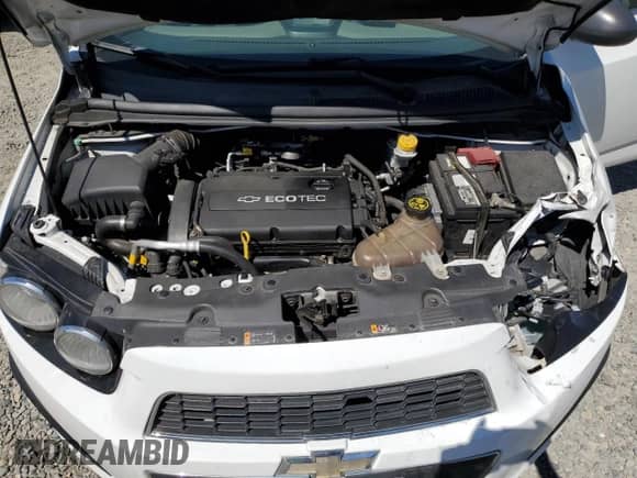 2013 Chevrolet Sonic LT z VIN 1G1JD6SG0D4199810, wystawiony jako Copart lot #63103015 z przebiegiem 128 825 mil mil oraz Szkoda całkowita • Salvage title. Historia ofert i sprzedaży dostępna na DreamBid. Obrazek 12.