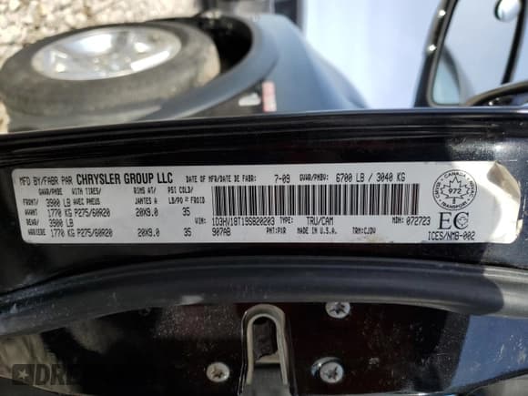 ✅ 2009 Dodge 1500 Sport • VIN: 1D3HV18T19S820203 • Lot: 49794804. Wystawiony na Copart z przebiegiem 155 951 mil. Bezpłatny archiwum sprzedaży aukcyjnych z USA i szczegółowy raport historii pojazdu na DreamBid. Zdjęcie 12.