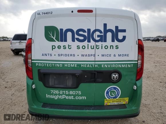 ✅ 2022 Ram ProMaster City Cargo Tradesman • VIN: ZFBHRFAB7N6W52505 • Lot: 54603045. Listed on Copart with 31,718 mi. Free auction sales archive from the USA and detailed vehicle history report at DreamBid. Image 6.