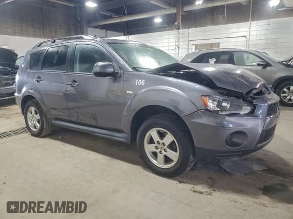 ✅ 2010 Mitsubishi Outlander ES • VIN: JA4AS2AW5AZ010222 • Lot: 94096405. Wystawiony na Copart z przebiegiem 146 072 mil. Bezpłatny archiwum sprzedaży aukcyjnych z USA i szczegółowy raport historii pojazdu na DreamBid. Zdjęcie 4.