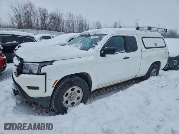 ✅ 2024 Nissan Frontier S • VIN: 1N6ED1CL4RN633104 • Lot: 92823755. Listed on Copart with 57,899 mi. Free auction sales archive from the USA and detailed vehicle history report at DreamBid. Image 1.