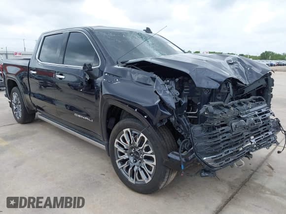 ✅ 2023 GMC Sierra 1500 Denali Ultimate • VIN: 1GTUUHEL6PZ295182 • Лот: 42497298. Опубликован ранее на IAAI с пробегом 18 401 миль. Бесплатный доступ к архиву аукционных продаж из США и подробный отчёт об истории автомобиля на DreamBid. Изображение 1.