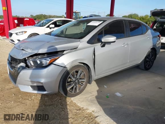 ✅ 2022 Nissan Versa SV • VIN: 3N1CN8EV3NL834195 • Lot: 43544239. Listed on IAAI with 52,209 mi. Free auction sales archive from the USA and detailed vehicle history report at DreamBid. Image 17.