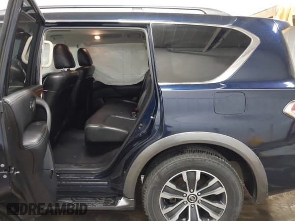 ✅ 2019 Nissan Armada SV • VIN: JN8AY2NC4K9581551 • Lot: 43378676. Listed on IAAI with 104,427 mi. Free auction sales archive from the USA and detailed vehicle history report at DreamBid. Image 8.