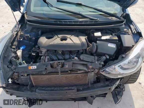 2014 Hyundai Elantra SE z VIN KMHDH4AE0EU113938, wystawiony jako Copart lot #70394065 z przebiegiem 90 020 mil mil oraz Szkoda całkowita • Salvage title. Historia ofert i sprzedaży dostępna na DreamBid. Obrazek 11.
