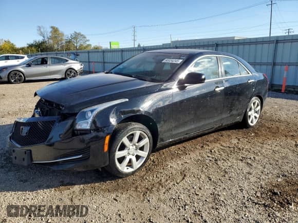 ✅ 2016 Cadillac ATS Standard RWD • VIN: 1G6AA5RA4G0104529 • Lot: 90034245. Listed on Copart with 71,348 mi. Free auction sales archive from the USA and detailed vehicle history report at DreamBid. Image 1.