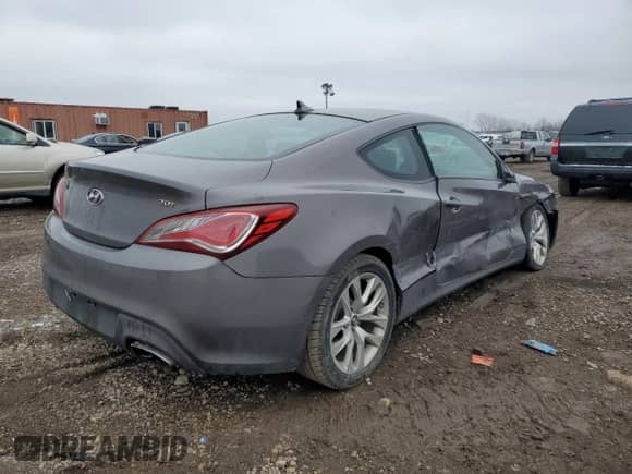 2013 Hyundai Genesis Coupe R-Spec с VIN KMHHT6KD3DU092888, выставлен на аукционе Copart как лот 84691824 с пробегом 113 289 миль миль и Списание • Salvage title. История ставок и продаж доступна на DreamBid. Изображение 3.