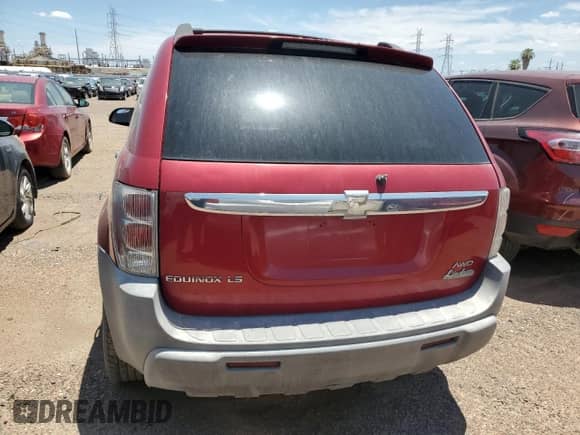 2005 Chevrolet Equinox LS with VIN 2CNDL23F656061996, listed as a Copart auction lot 81569383 with 206,926 mi miles and Clean title. Bid and sale history available at DreamBid. Image 6.