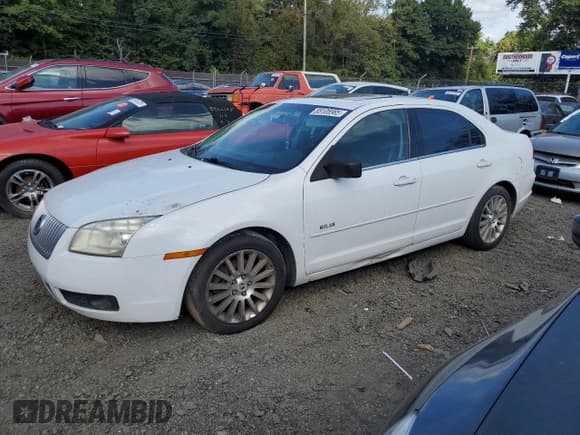 ✅ 2007 Mercury Milan Premier • VIN: 3MEHM08Z07R636775 • Лот: 85105985. Опубликован ранее на Copart с пробегом Не указан. Бесплатный доступ к архиву аукционных продаж из США и подробный отчёт об истории автомобиля на DreamBid. Изображение 1.