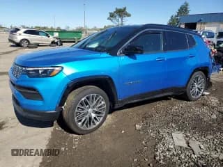 ✅ 2023 Jeep Compass Limited • VIN: 3C4NJDCN6PT500694 • Lot: 82277565. Listed on Copart with 17,293 mi. Free auction sales archive from the USA and detailed vehicle history report at DreamBid. Image 1.