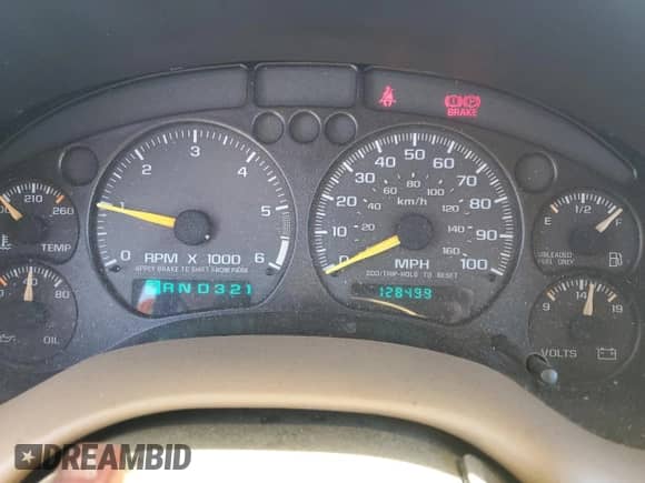 1998 Chevrolet Blazer LT с VIN 1GNDT13W6W2289906, выставлен на аукционе Copart как лот 45766225 с пробегом 128 499 миль миль и Чистый • Clean title. История ставок и продаж доступна на DreamBid. Изображение 9.