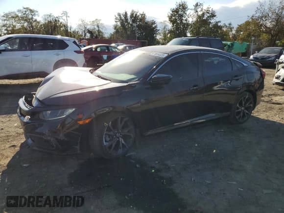 ✅ 2020 Honda Civic Sport • VIN: 2HGFC2E86LH514710 • Lot: 87069325. Listed on Copart with 91,600 mi. Free auction sales archive from the USA and detailed vehicle history report at DreamBid. Image 1.