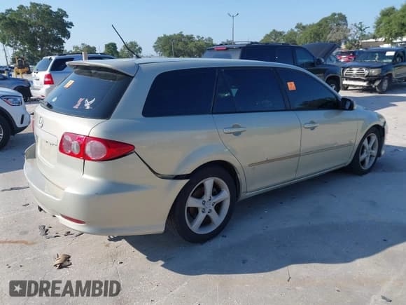 ✅ 2004 Mazda 6 s • VIN: 1YVFP82D045N71222 • Lot: 42847927. Listed on IAAI with 224,015 mi. Free auction sales archive from the USA and detailed vehicle history report at DreamBid. Image 4.